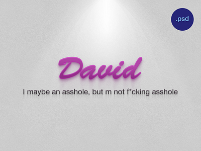 LOGO Wall Template(Editable) asshole company logo david light logo logo wall psd vi
