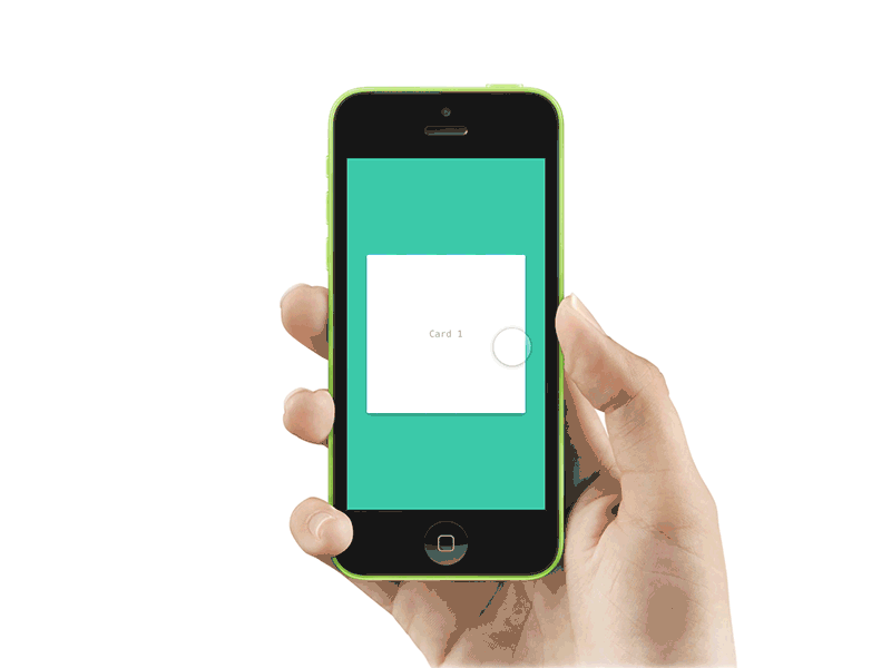 Swipe to Dismiss [Freebie] framerjs freebie prototypes