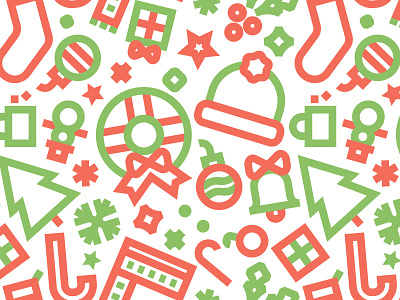 Christmas Pattern christmas free holidays illustration linework pattern