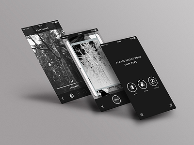 Filmscanner UI rebrush app filmscanner helmut ios scanner ui