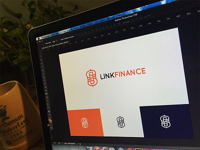 Financial Newsaper logo (W.I.P) branding finance financial line link logo logo design mark money new newsaper viet nam