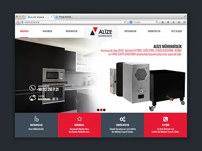 Web Design - Alize button design engineering interface navigation site typography ui web