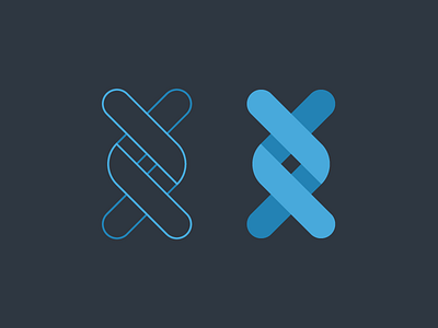 Icons brackets code dna double helix