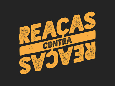 Reaças Contra Reaças (Reactionists Versus Reactionists) brand branding campaign identity logo movement politics social visual