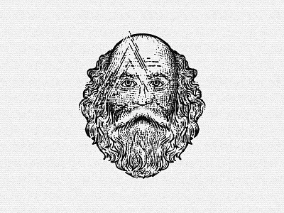 Craftsmen beard craftsmen engraving eye illustration mason portrait pyramid woodblock