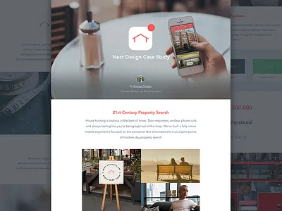 Patch Property Search App – Case Study case case study george gliddon home house patch property property search real estate sketch london