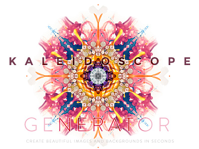 Kaleidoscope Generator PSD background free kaleidoscope mandala mockup pattern psd seamless smartobject