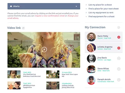 Vidzooo project design project startup ui ux vidzooo web design
