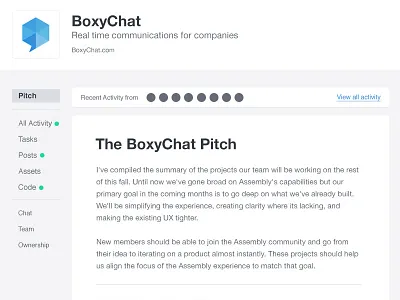 Assembly Product Page Remix assembly cards helvetica navigation product side tiles vertical