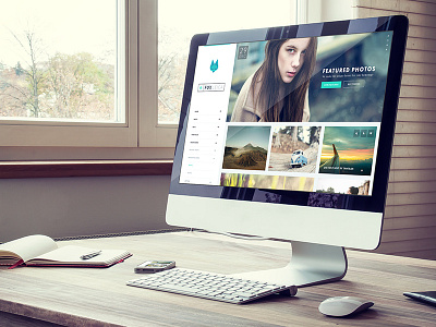 Home Photography Portfolio for TheFox PSD best psd 2014 clear elegant home photo home photographer photography portfolio psd psd download the best psd thefox