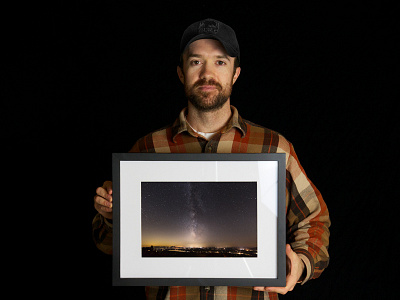Milky Way Print astrophotography galaxy milky way outdoors photography stars