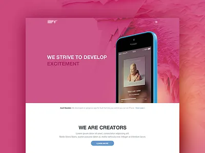 Landing page landing page ui ux web
