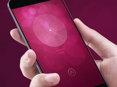 Lock page barry china lock love meizu pink screen theme
