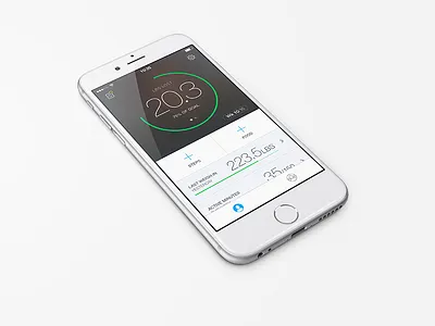 Me Screen Refresh android app dashboard data health iphone mobile product progress tech to do visualization