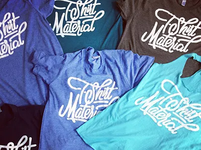 T-Shirt Material Screen Printing logo printing screen