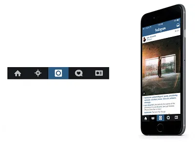 Instagram Feeds apple instagram instagram feeds interface iphone mobile photos redesign ui user experience user interface ux