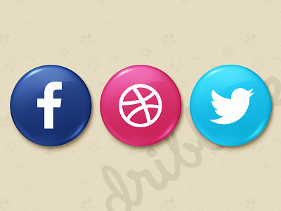 Candy Social Media Icons (free psd) button draft dribbble facebook glossy invite plastic psd social twitter ui ux