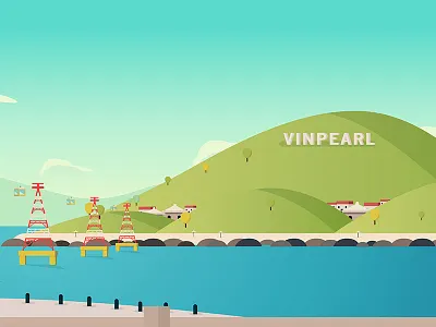 Nha Trang animation christmas gift island motion nha trang santa sea tourist travel vietnam xmas