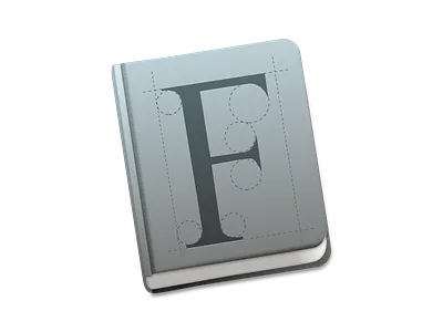 Font Book Icon Mac OS X Yosemite book font fontbook fonts mac os x yosemite
