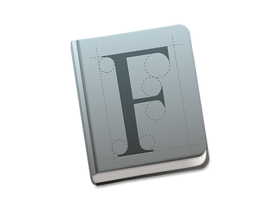 Font Book Icon Mac OS X Yosemite book font fontbook fonts mac os x yosemite