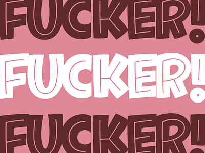 Massive Peek design font fun inline lettering peek process typeface typography
