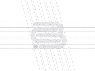 Logo Construction cb concept draft icon logo logotype