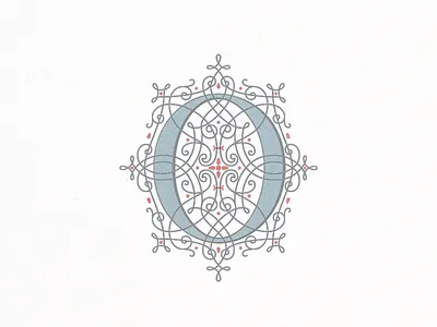 »O« Drop Cap ... drop cap freebie initial ornament type typo typography vector graphic