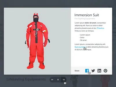 Products Detail hover marine maritime modal product detail products ui website