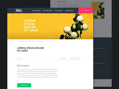 Toolbox clean flower grid homepage layot marketing minimal ui web