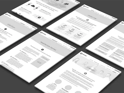 High-Fidelity Wireframes high fidelity perspective sketch app wireframes