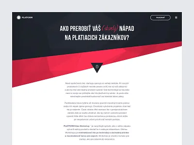 Long Text Landing Page article clean conversions cta geometric landing page long text triangle workshop
