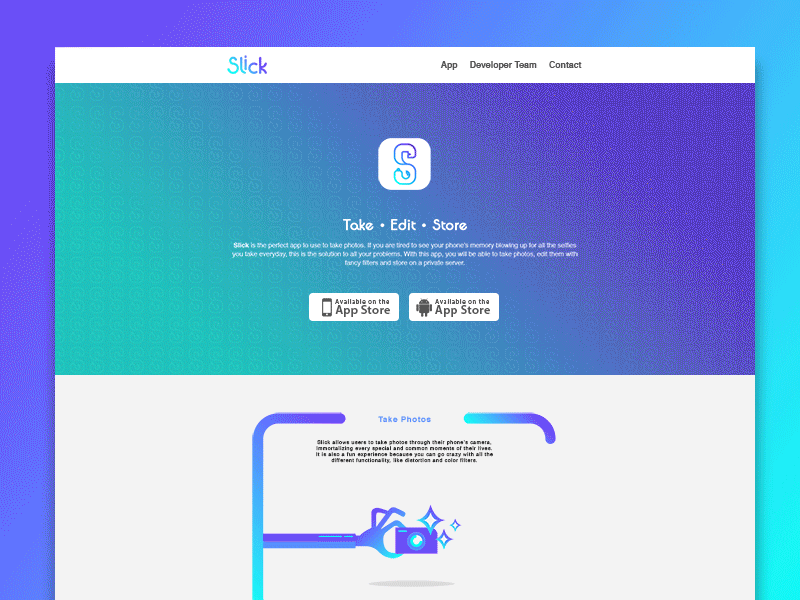 App Website chiesa della design flat freelance icon interface italy matteo photo ui website