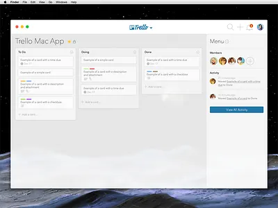 Trello Mac App mac app trello yosemite