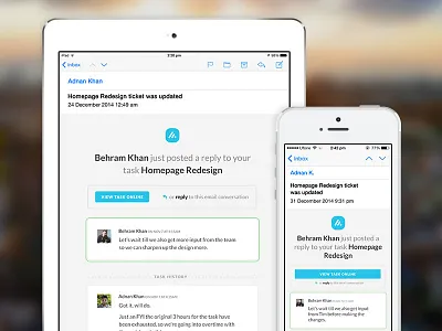 Email Notifications alerts desktop email mail marketing mobile notifications responsive template ui ux