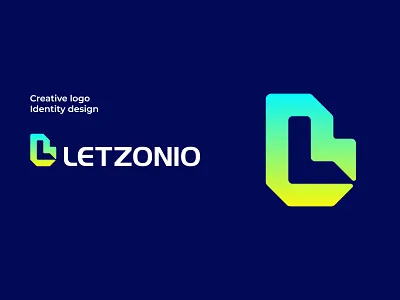 Lettering Logo, Monochrome, monogram letter L logo mark abstract alphabet brand identity branding creative ecommerce futuristic gradient icon letter letter l lettering logo design mark modern monochrome monogram text logo unused visual identity