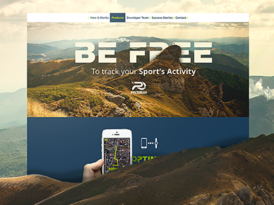 Hardware and Software Sport Website chiesa della design flat freelance icon italy matteo photo typography ui website