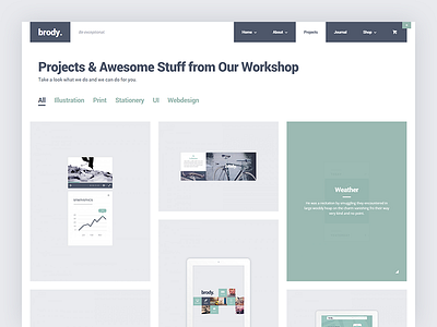 brody. agency blog portfolio projects shop theme wordpress wordpress theme