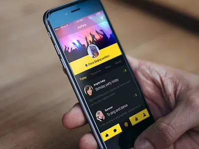 Chat Party Ui chart ios iphone ui watch