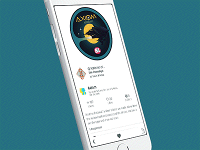 Zeeen - Dribbble client app color interface ui zeeen
