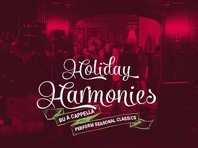 Holiday Harmonies editorial feature music player playlist video player