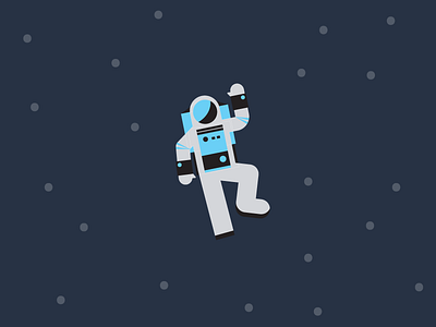 Astronaut astronaut floating space space suit spaceman