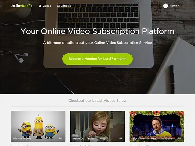 Hello Video - Premium Video CMS hello video premium video script video script youtube clone