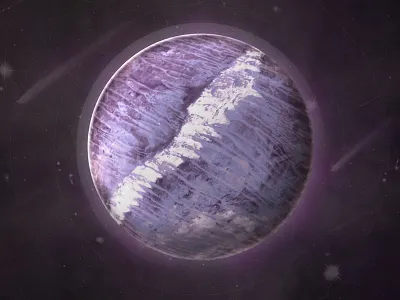 Advise Planet data science future illustration island photo manipulation planet science space water web