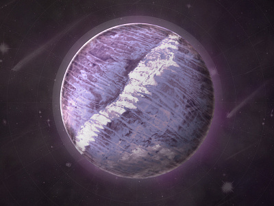 Advise Planet data science future illustration island photo manipulation planet science space water web