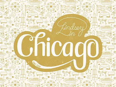 Lindsey in Chicago chicago hot dog lindsey pattern