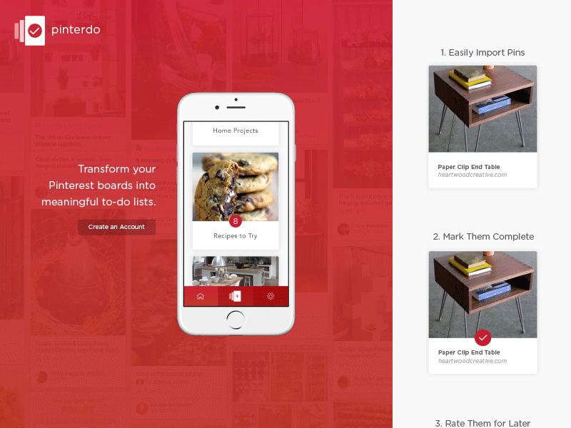 Pinterdo Homepage chocolate chip pinterdo pinterest responsive rwd site to do web design