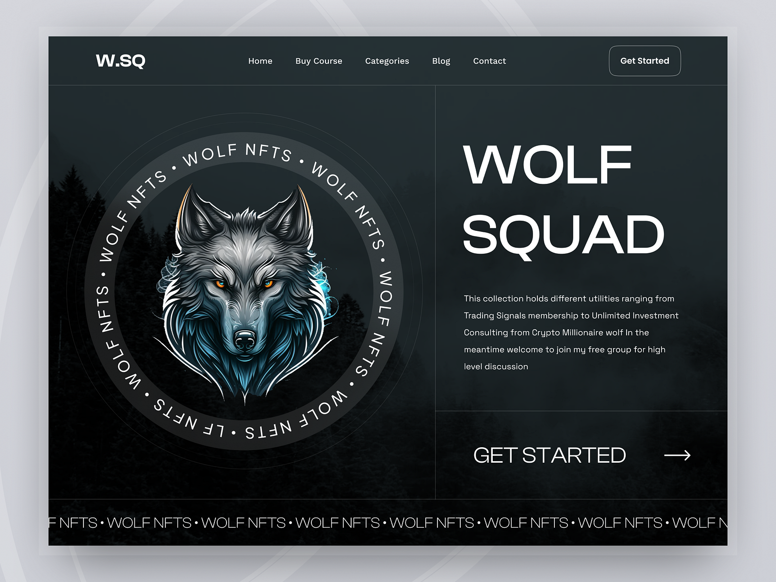 wolf-squad-nfts-website-ui-ux-design-by-nishar-multani-on-dribbble