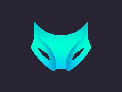 Gruppr Logo animal fox gaming gruppr icon logo logomark multiplayer videogame visual wolf