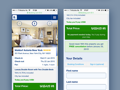 Web Checkout/Book Process cart checkout form mobile mobile web mobileweb reservation ui web