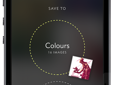 Add To Moodboard ios moodboard tap and hold
